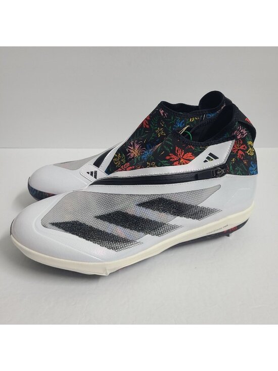 Adidas Adizero Impact+ Julio Rodriguez Baseball Cleats IH2728 Size 13 White #1 main image 7